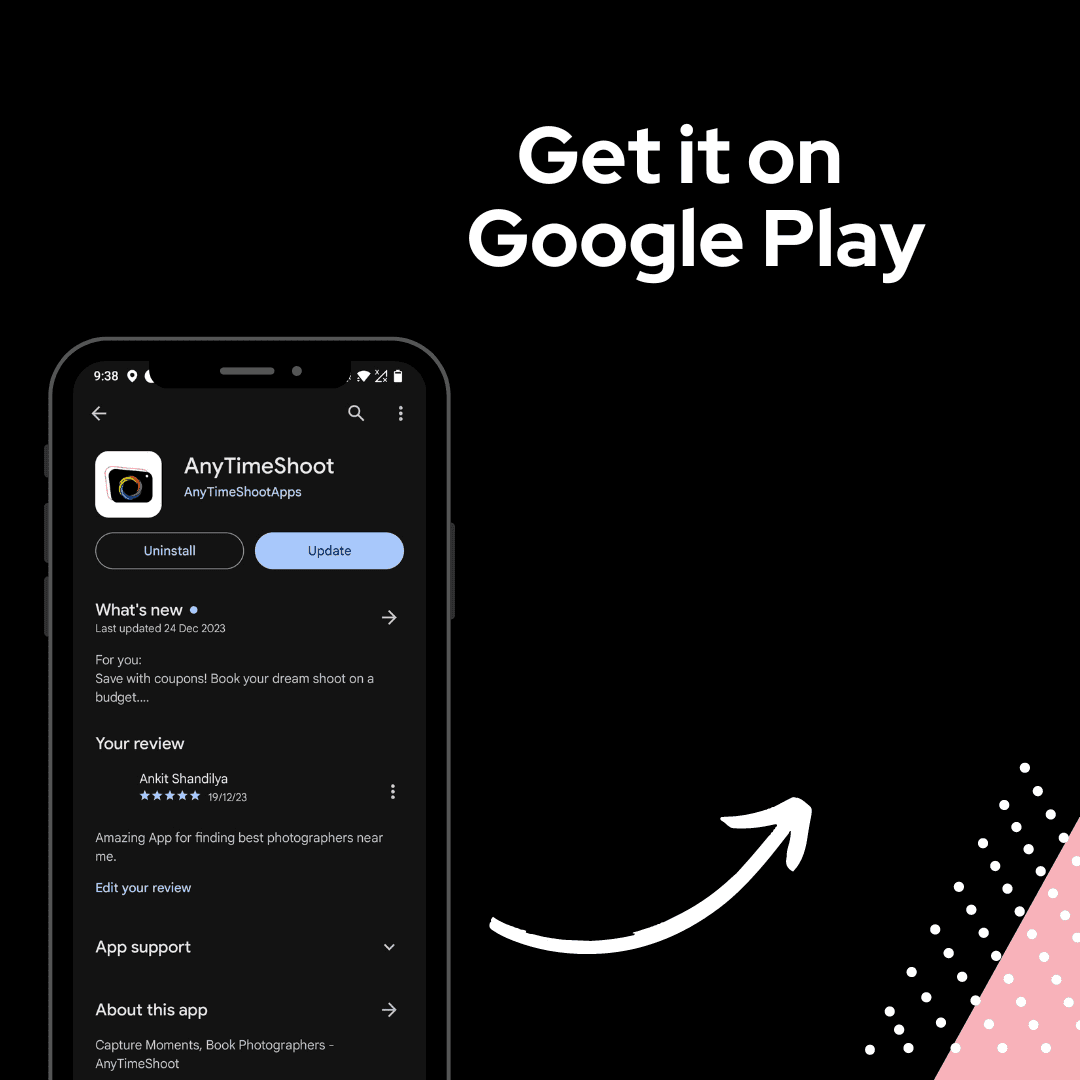 Download the AnyTimeShoot App from Google Play Store