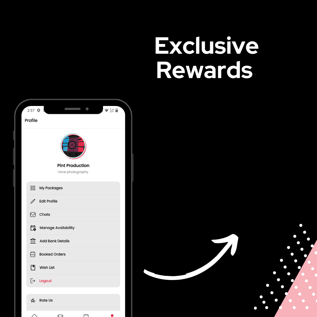 Get Exclusive Offers by becoming Partner with AnyTimeShoot App