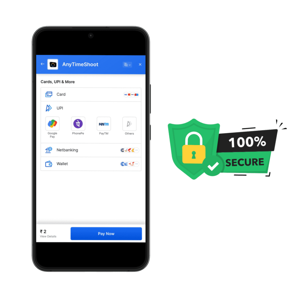 Secured payment options