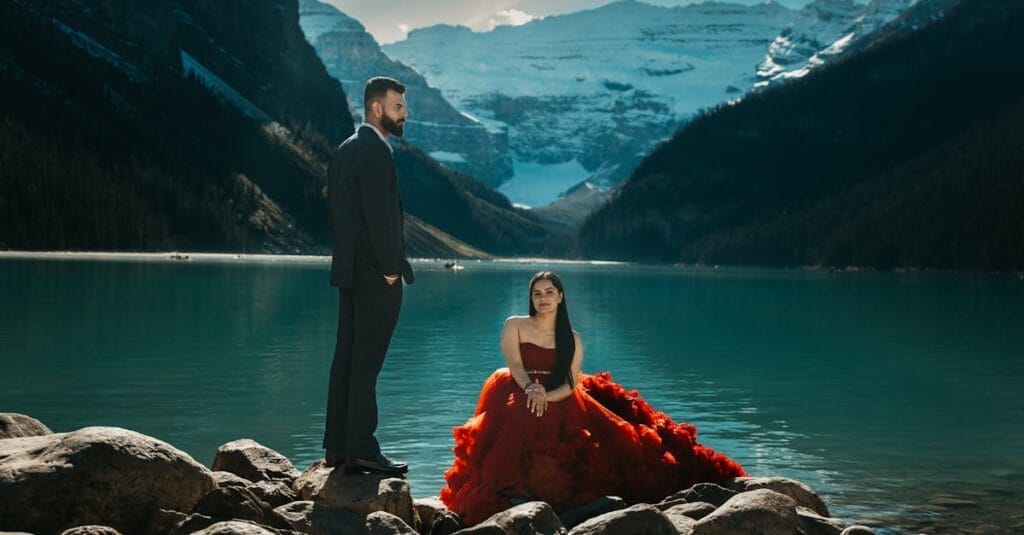 prewedding shoot in Kashmir