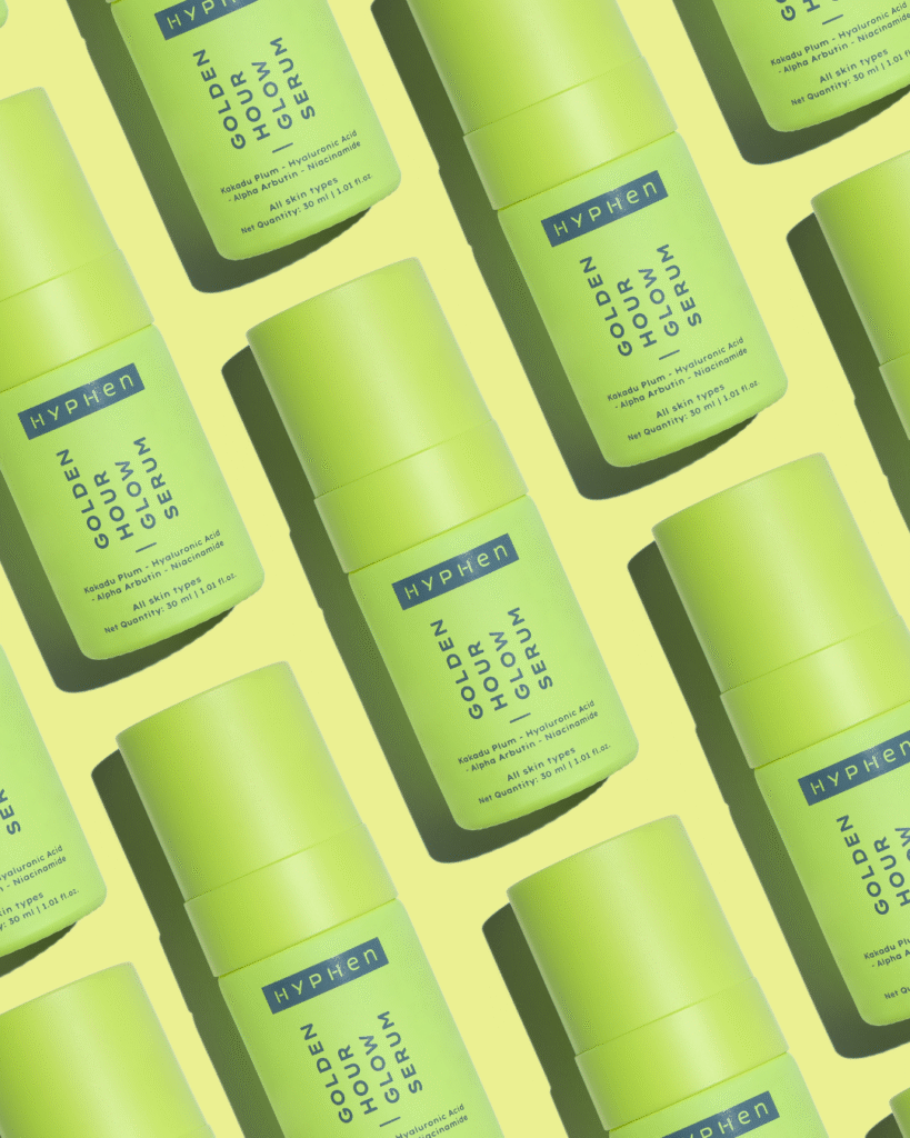Hyphen Skincare product photography