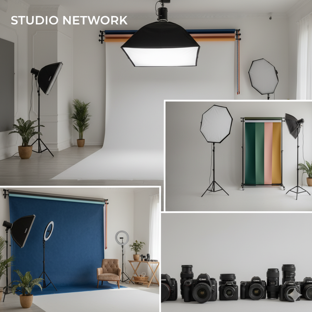 Premium photography studios in Gurgaon and Delhi NCR with multiple backdrops and professional lighting setups – AnyTimeShoot