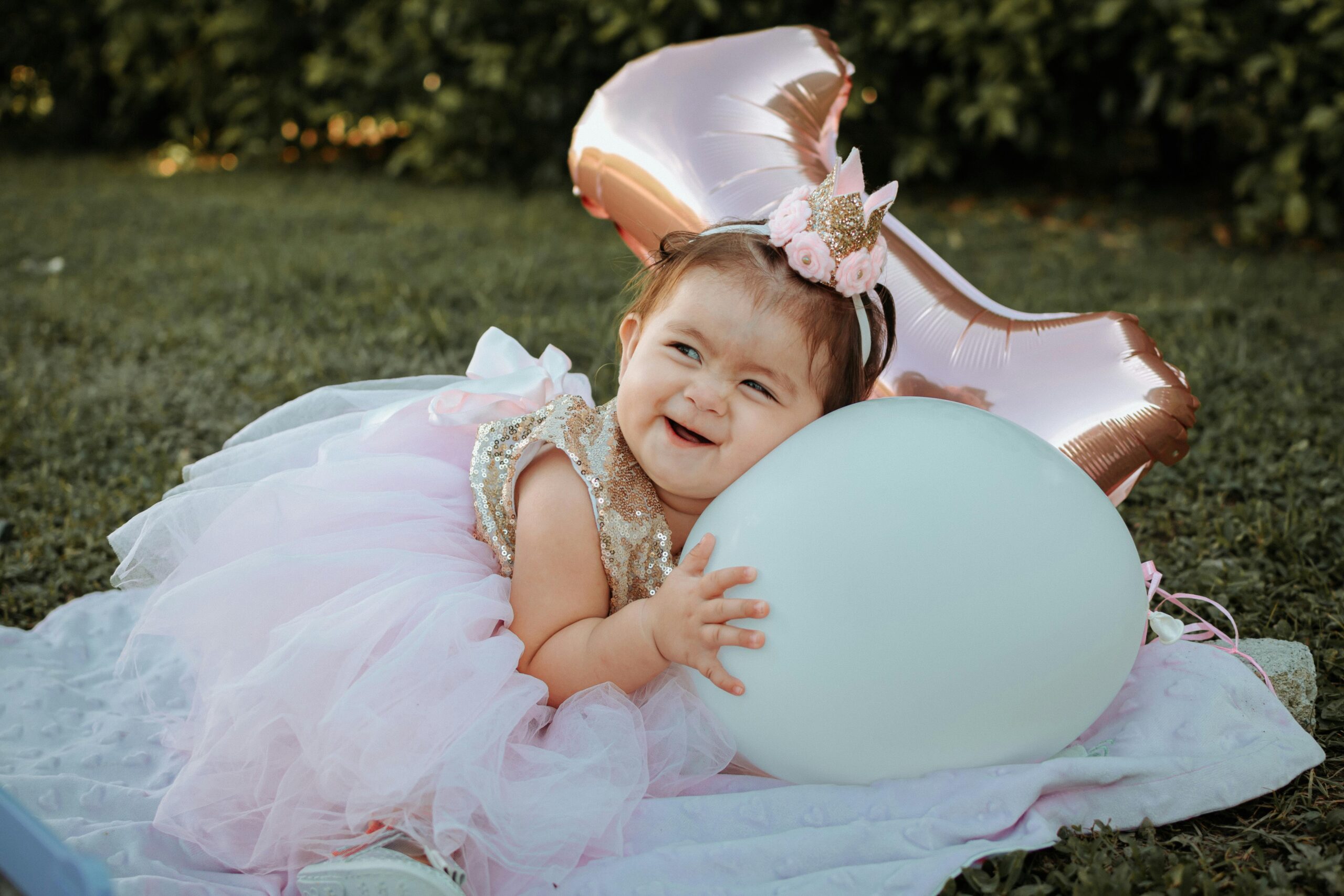 Natural candid child portrait