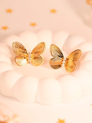 Butterfly earrings Photoshoot